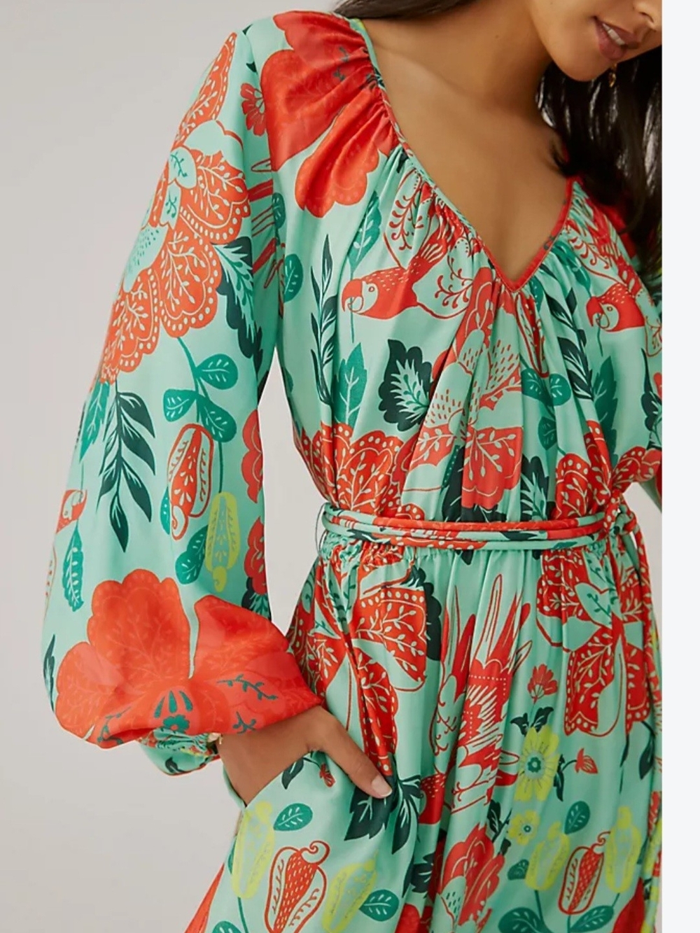 FARM RIO X ANTHROPOLOGIE Sz. XS $328 - Picture 2 of 8